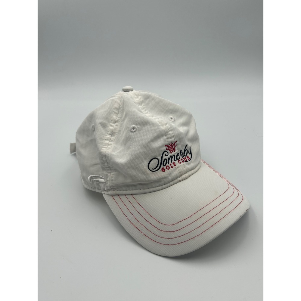 Somerby Golf Club Pukka White Ripstop Adjustable Golf Hat Hat Cap